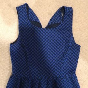 royal blue tank dress